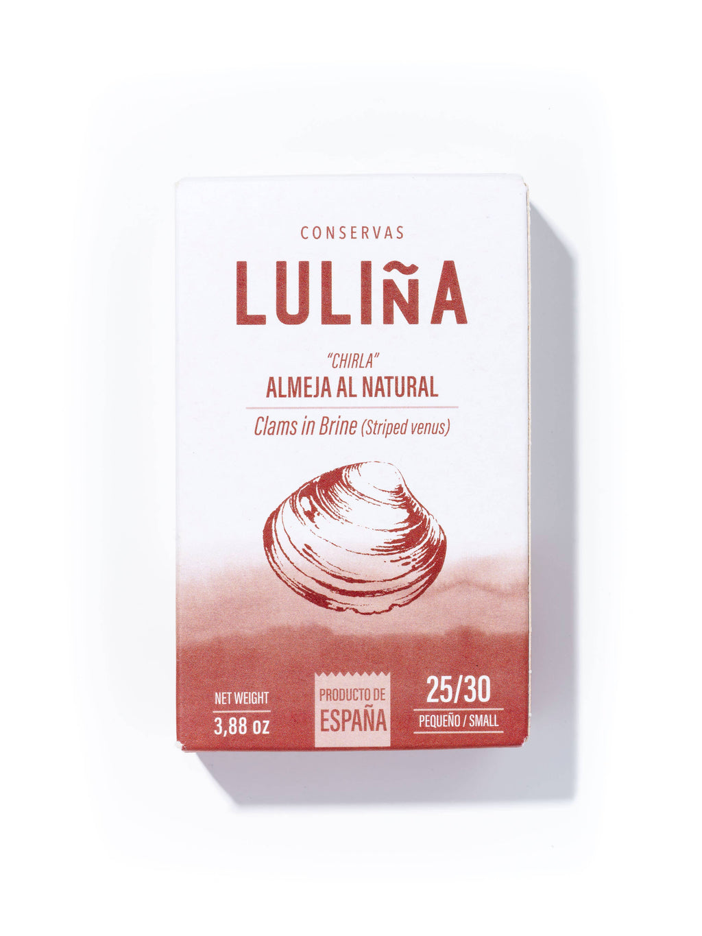 Scoici naturale in apă de mare, 110 g Conservas Luliña