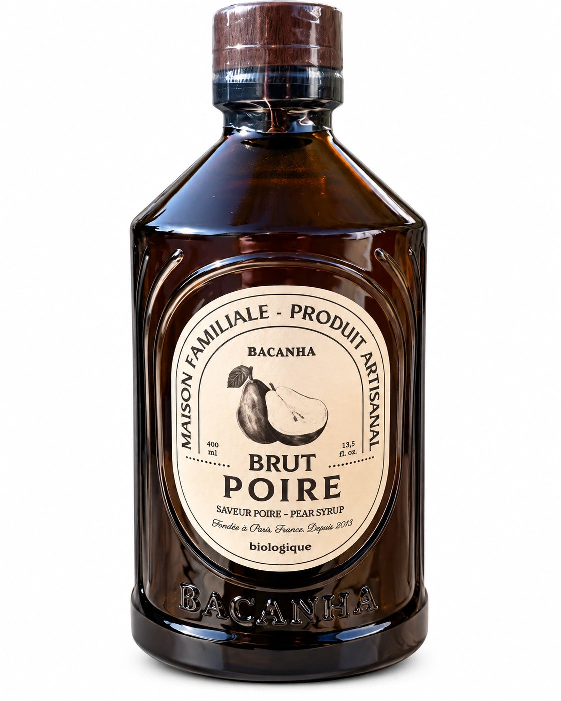 Sirop cu aromă naturală de pere, 400ml Bacanha