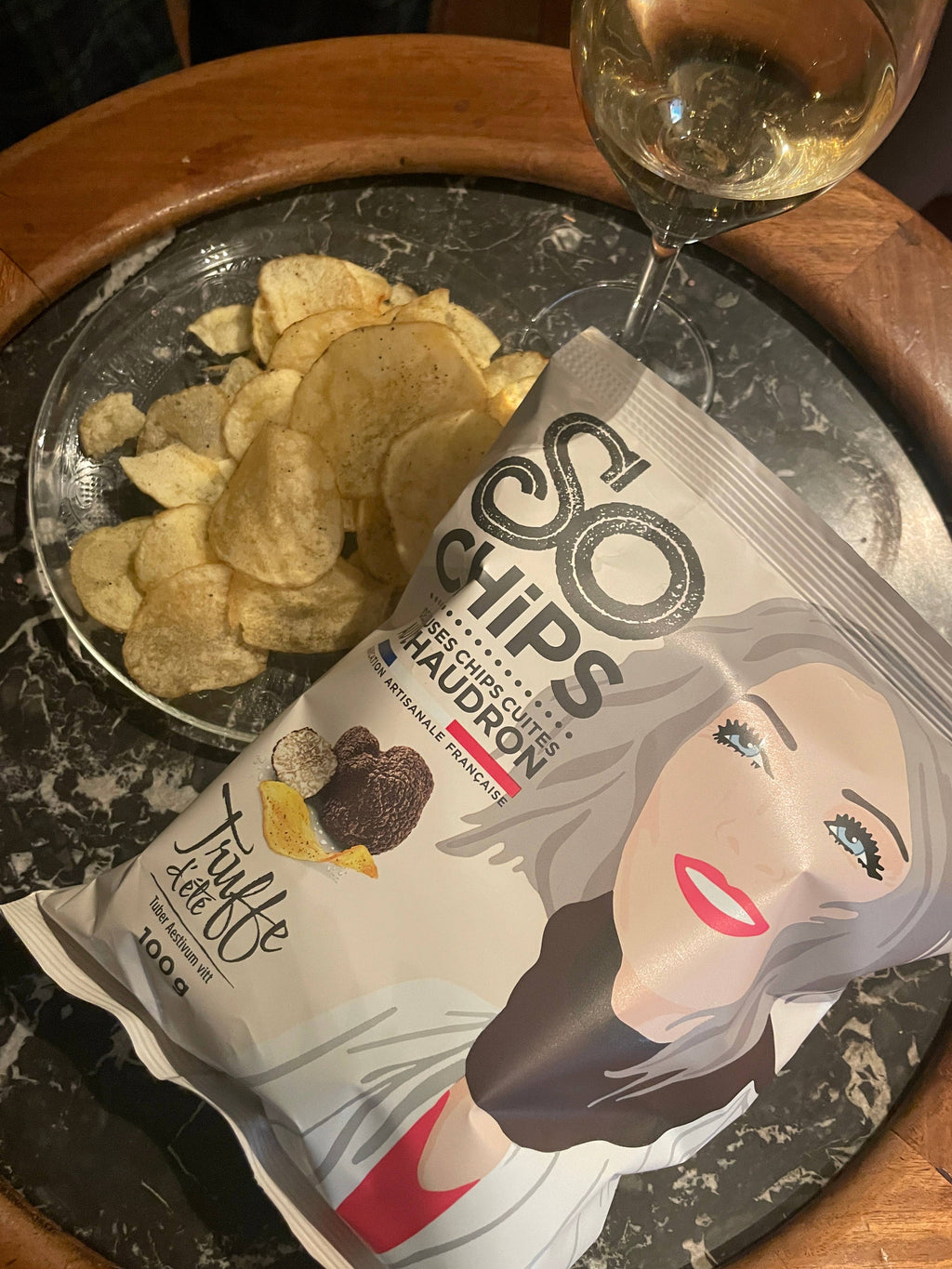 Chipsuri artizanale cu trufe de vară 100g So Chips