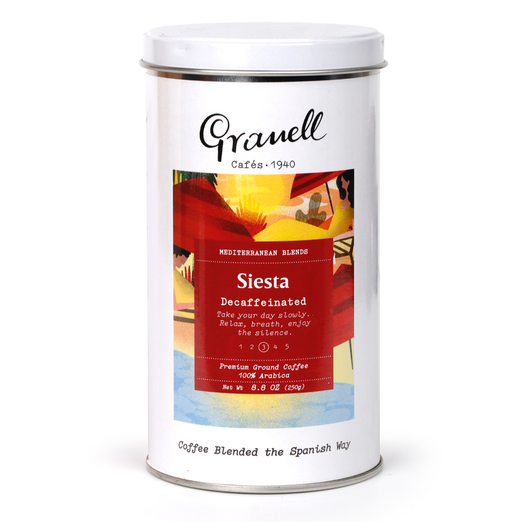 Cafea măcinată gourmet "Siesta Mediterranean Blend", 250gr Cafes Granell