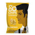 Chipsuri de cartofi cu aromă de parmezan, 125g So Chips
