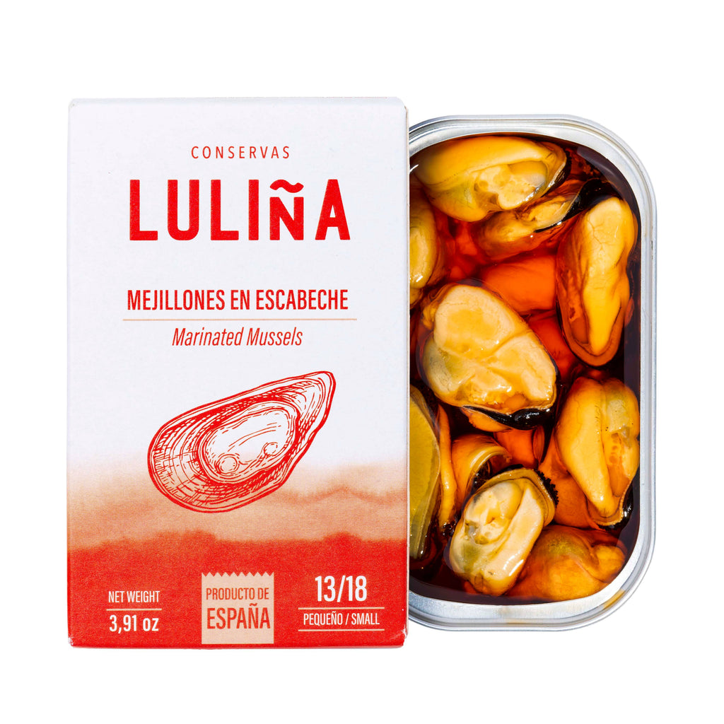 Midii murate 13-18 buc mici, 111 g Conservas Luliña