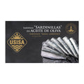 Sardine mici de coastă în ulei de măsline, 120 g USISA