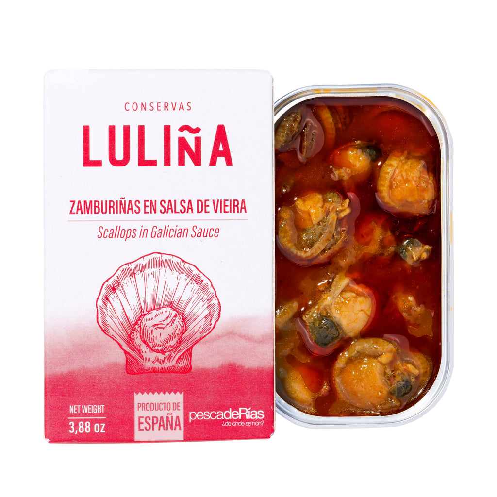 Scoici în sos galician, 110 g Conservas Luliña