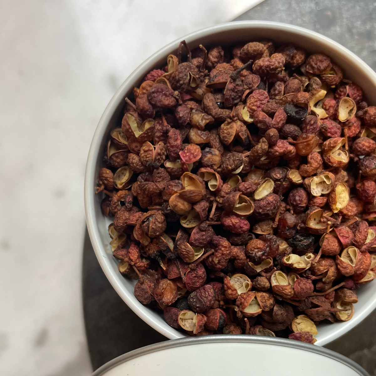 Piper roșu de Sichuan 15g boabe aromatice Asiatice Compagnie Française des Poivres et Épices