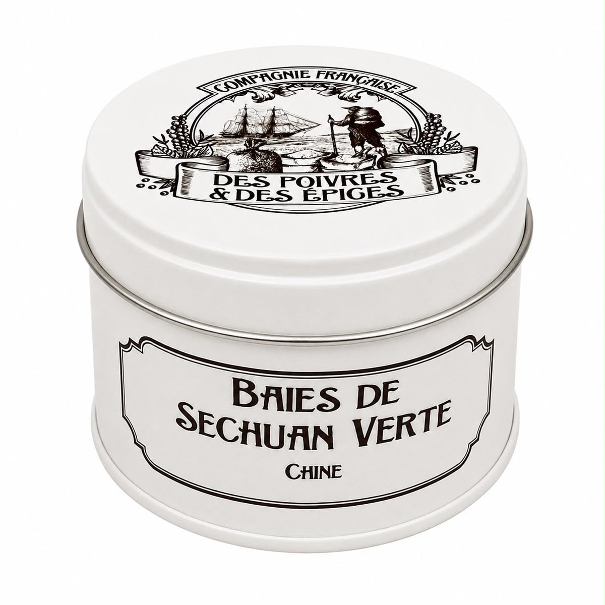 Piper Verde de Sichuan (Boabe Întregi) Sălbatic 15g  Compagnie Française des Poivres et Épices
