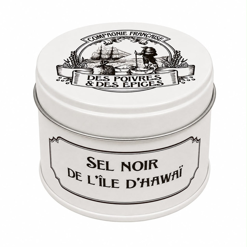 Sare neagră din Insula Hawaii, 80gr Compagnie Française des Poivres et Epices