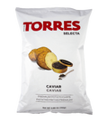 Chipsuri de Cartofi Torres Selecta cu Aromă de Caviar, 110g