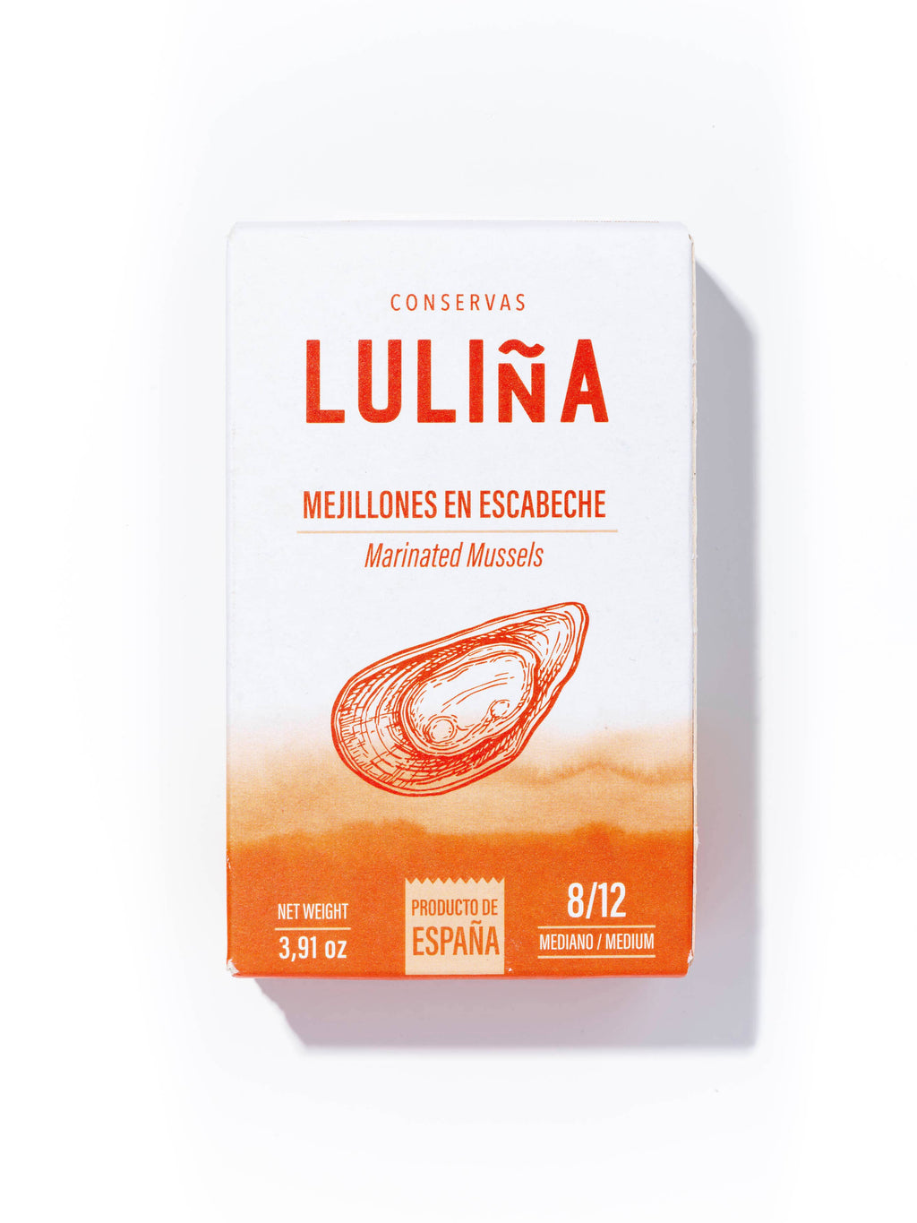 Midii murate 8/12 buc mediu, 111g Conservas Luliña