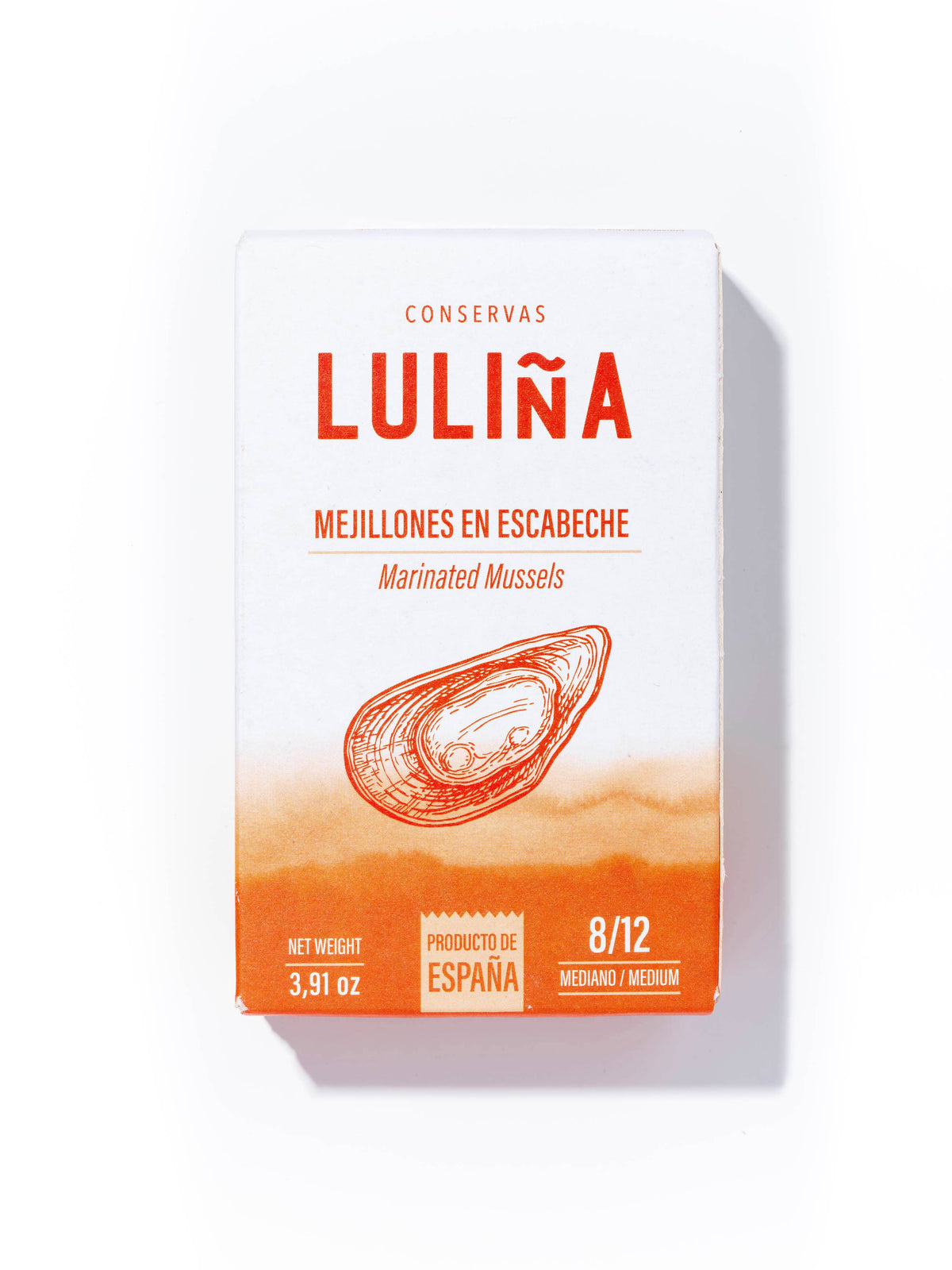 Midii murate 8/12 buc mediu, 111g Conservas Luliña