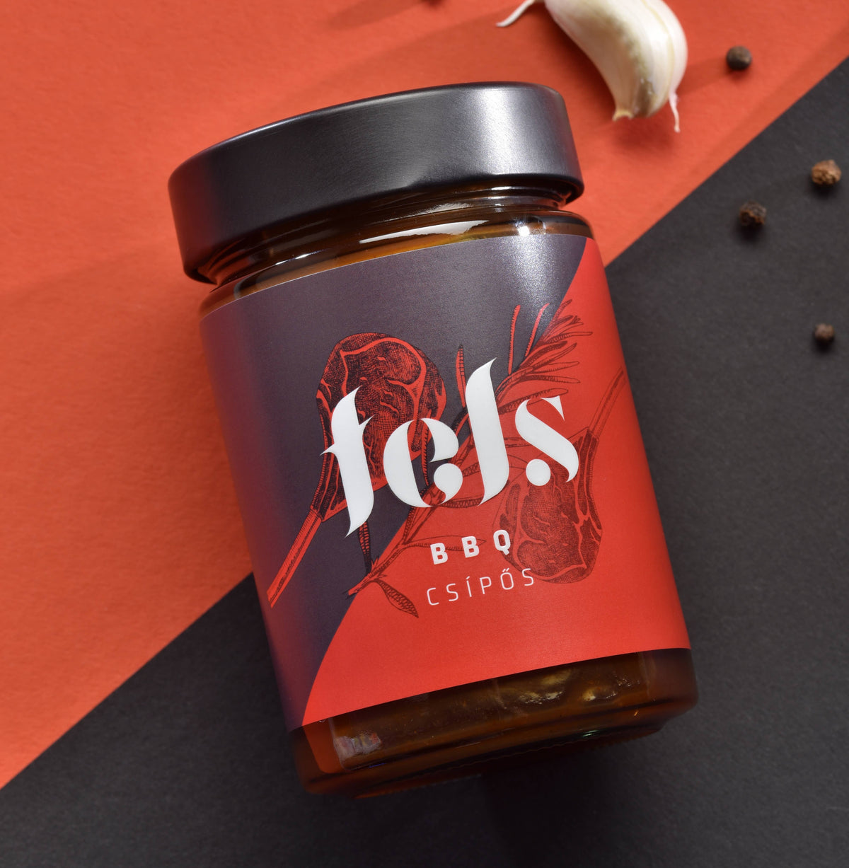 Sos picant BBQ, 370 ml Fels