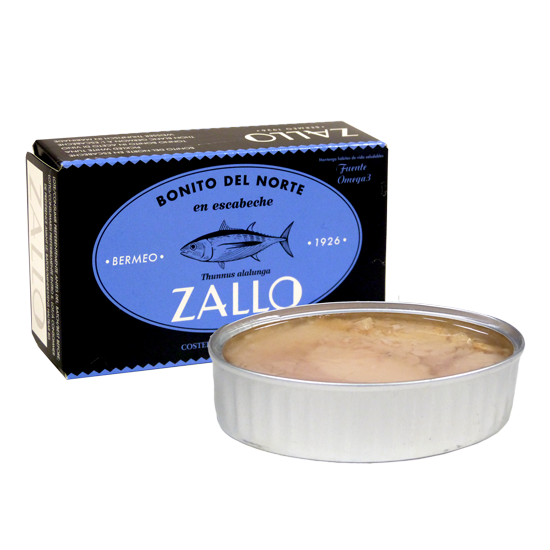 Ton alb Bonito del Norte murat, 112g ZALLO