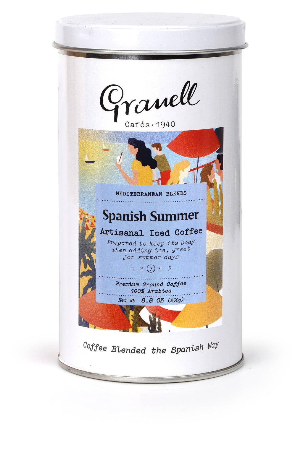 Cafea măcinată spaniolă de vară mediteraneană, 250gr Cafes Granell