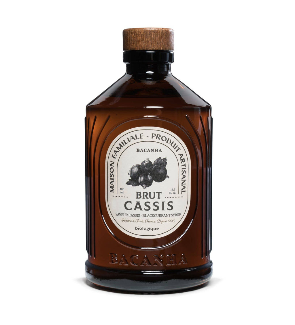 Sirop de coacăze negre crude - Organic. 400ml BACANHA