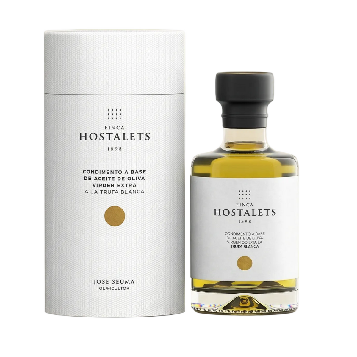Ulei de măsline extravirgin cu trufe albe, 100ml Finca Hostalets