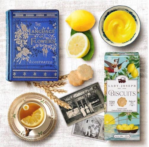 Biscuiți cu cremă de lămâie (dulci), 100gr Lady Joseph
