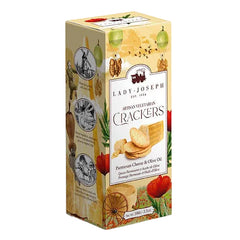 Crackers Artizanali Lady Joseph cu Parmezan și Ulei de Măsline, 100g