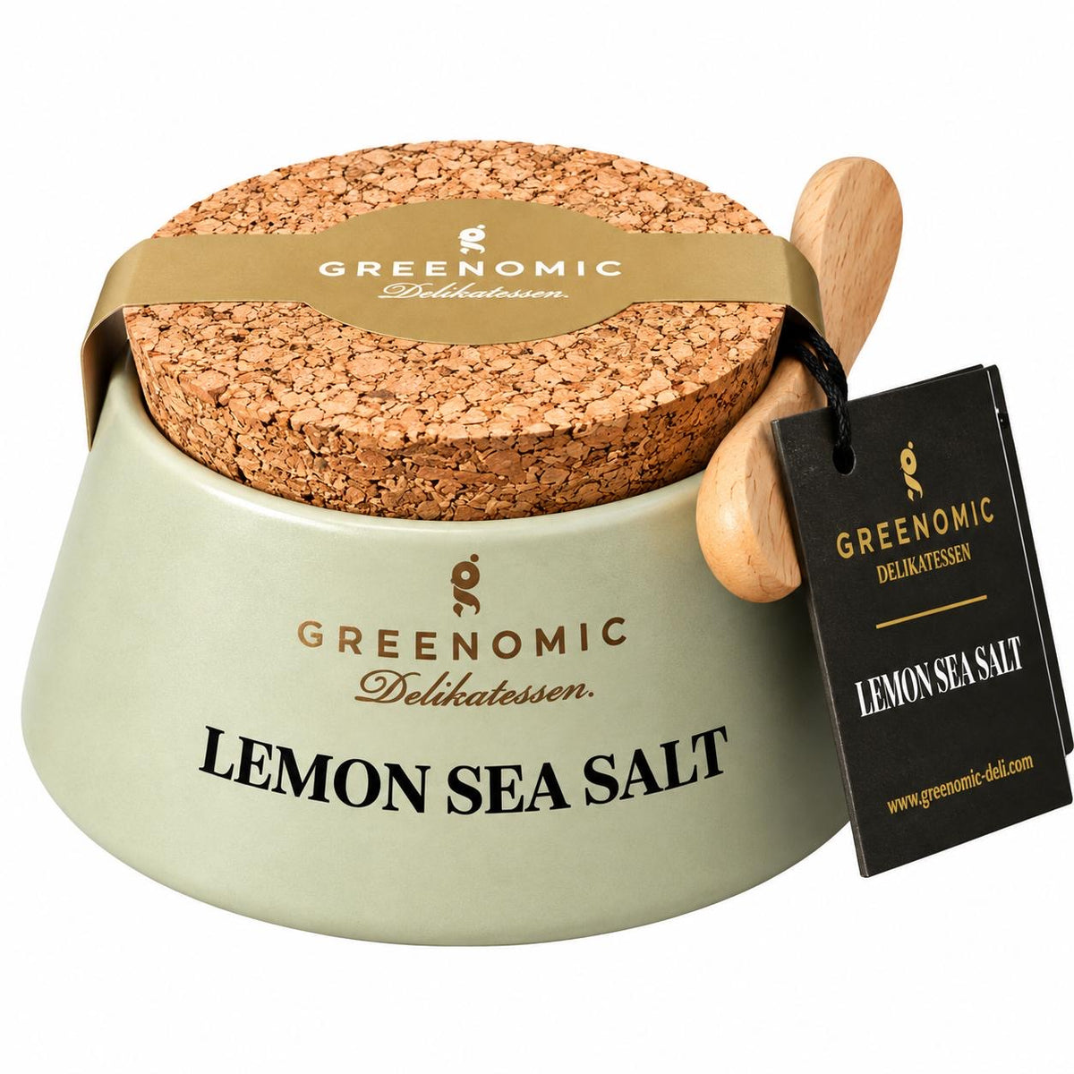 Sare de mare cu lămâie, 45g  Greenomic Delikatessen