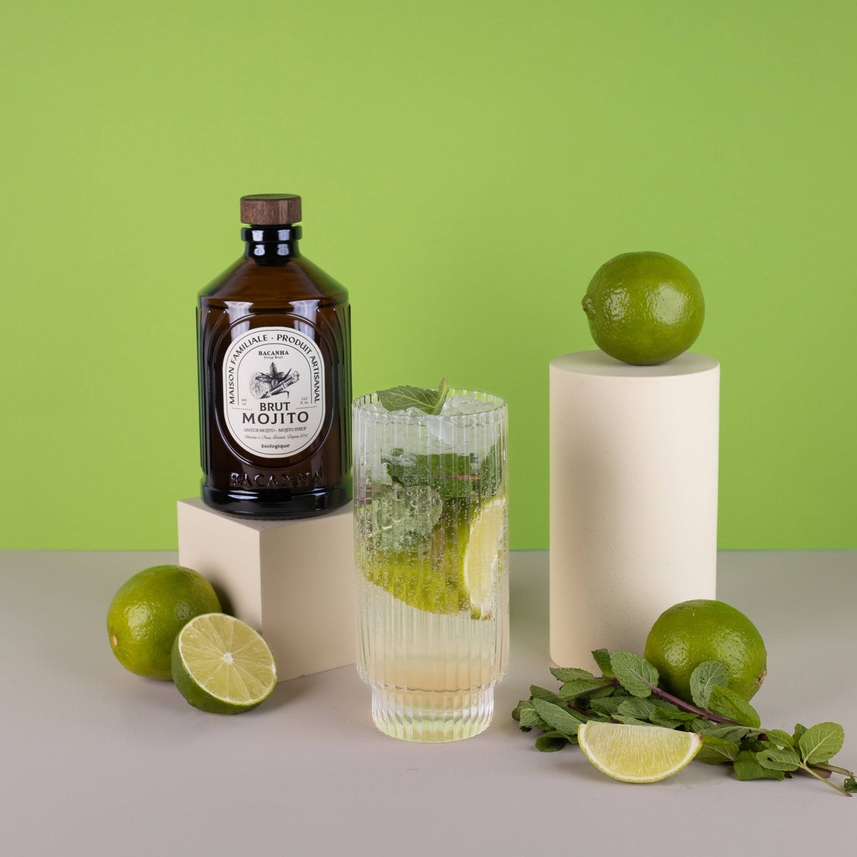 Sirop de Mojito crud - Organic, 400ml BACANHA