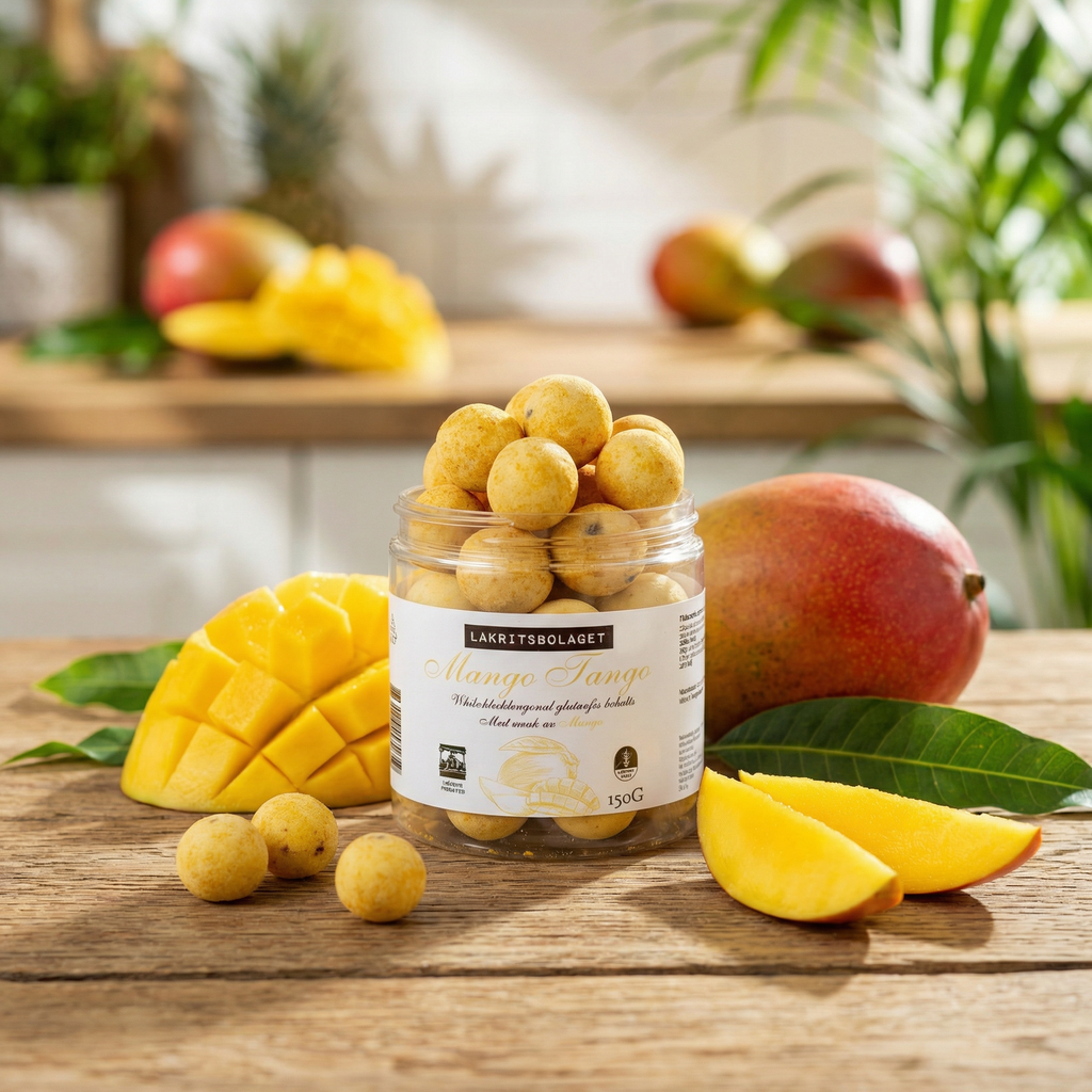 MANGO TANGO | Licorice fără gluten cu mango, 150gr Lakritsbolaget