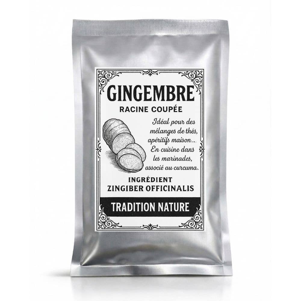 Bucăți de ghimbir uscat 40g Tradition Nature