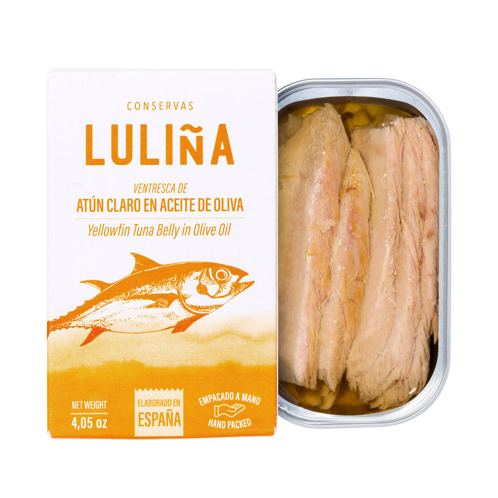 Burta de ton galben  în ulei de măsline, 115 g Conservas Luliña