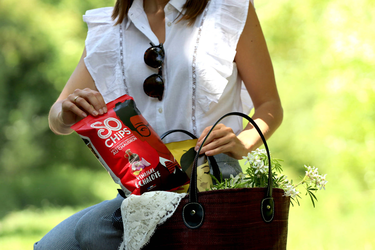 Chipsuri din cartofi cu șalotă și oțet 125g So Chips