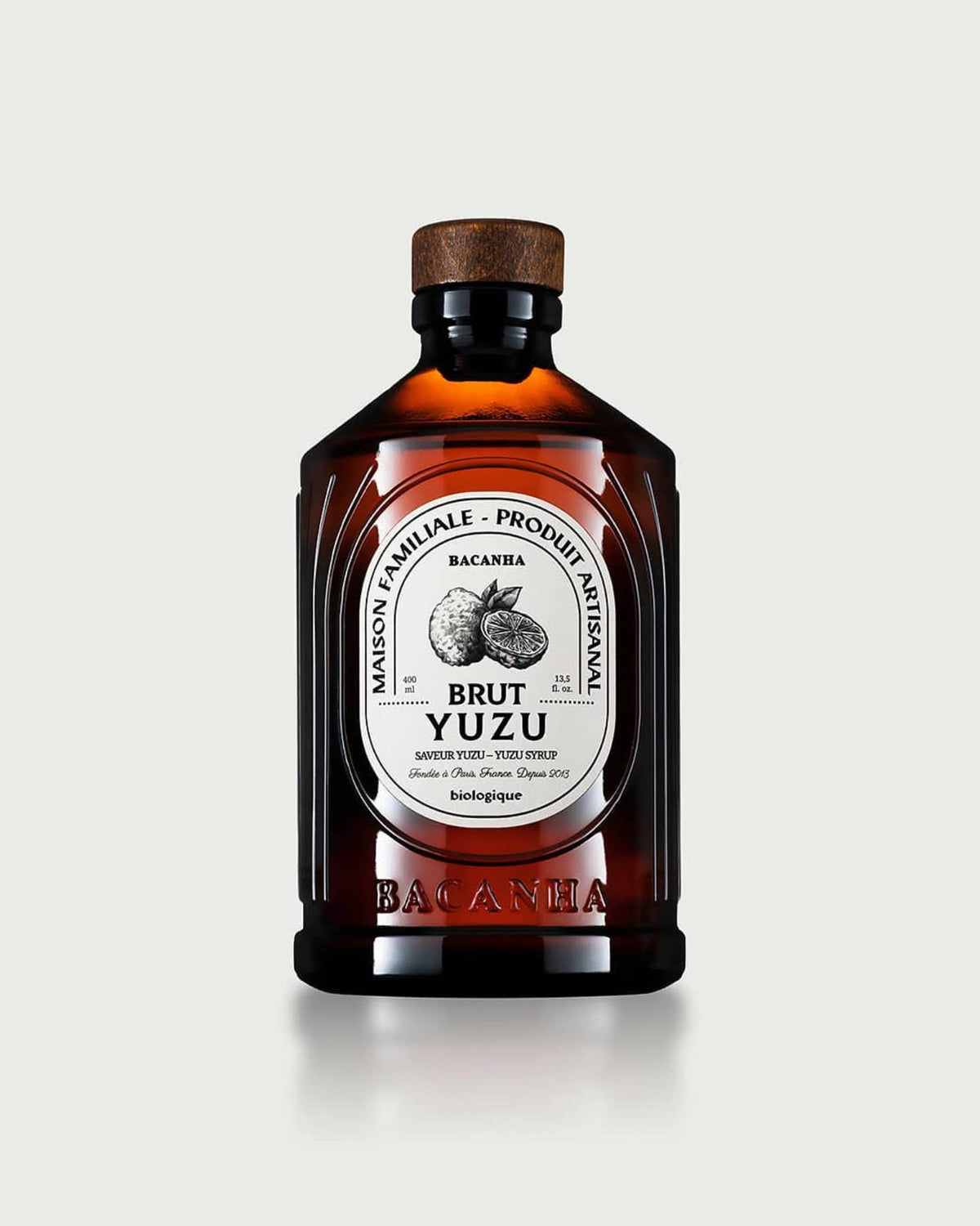 Sirop Yuzu crud - Organic, 400ml BACANHA