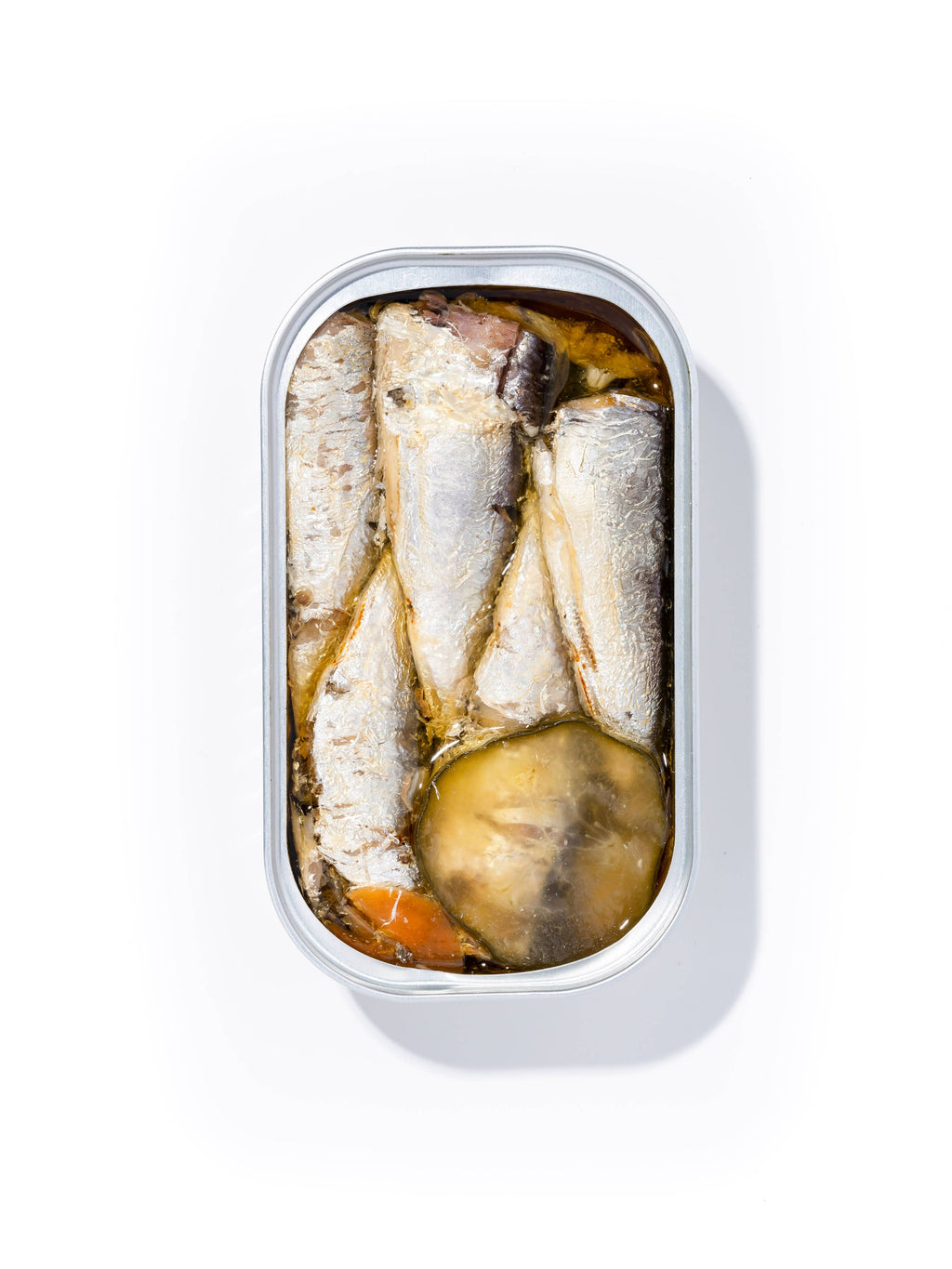 Sardine mici in ulei de măsline picant, 115 g Conservas Luliña