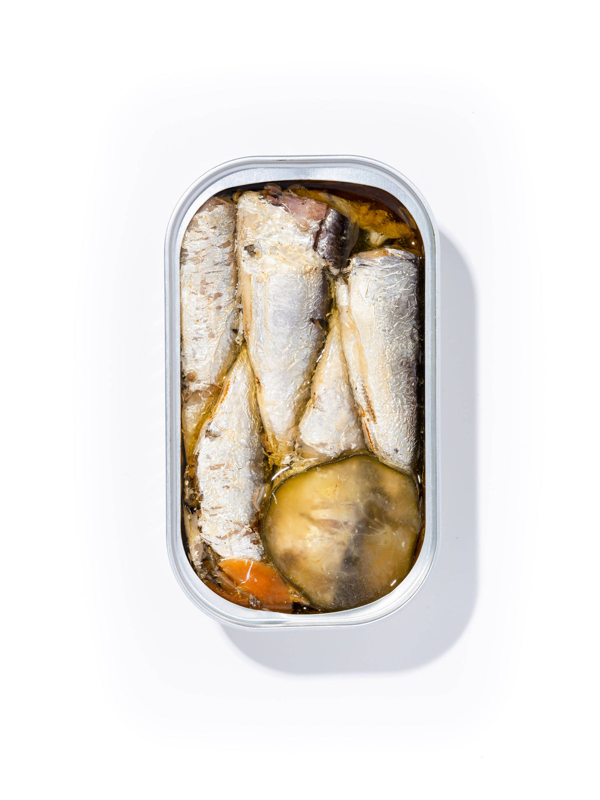 Sardine mici in ulei de măsline picant, 115 g Conservas Luliña