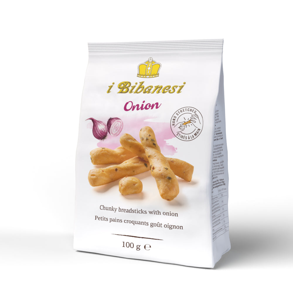 Grisine cu Ceapa, 100g Bibanesi