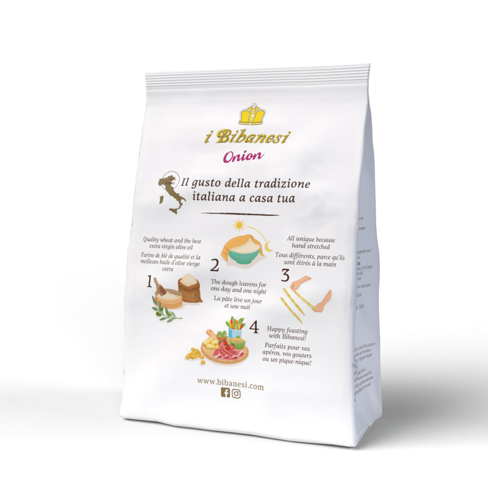 Grisine cu Ceapa, 100g Bibanesi