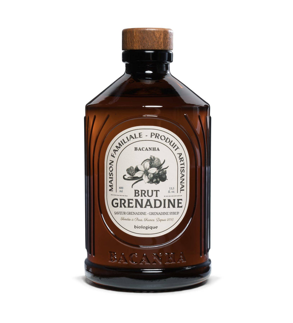 Sirop de Grenadină Crud - Organic, 400ml BACANHA