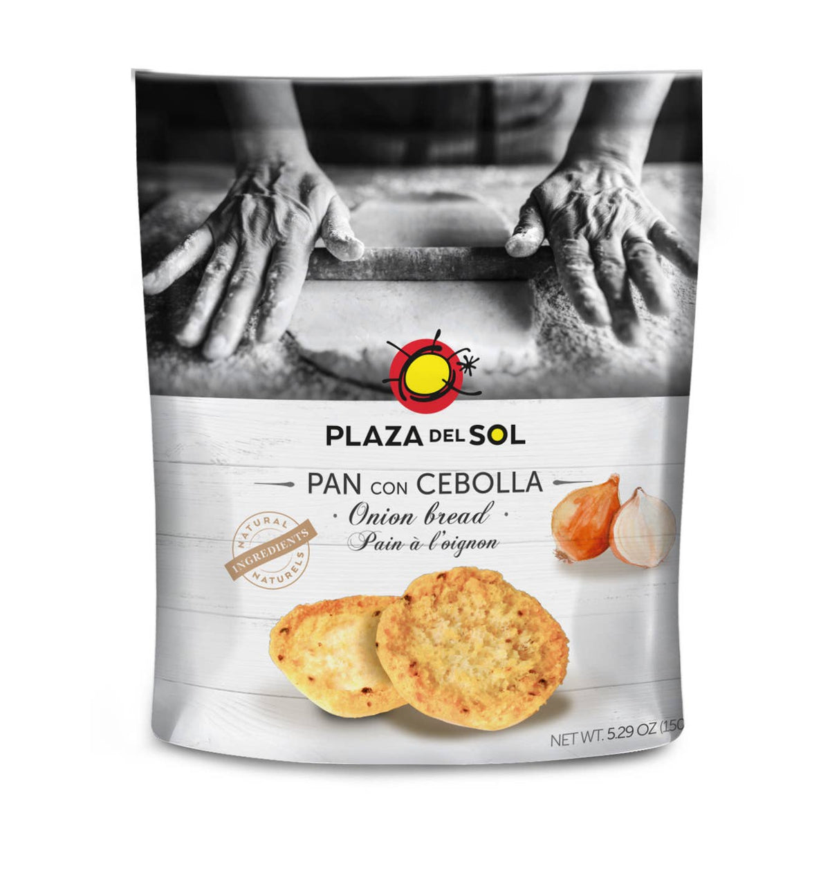 Pâine coaptă cu aroma de ceapă, 150g Plaza del Sol