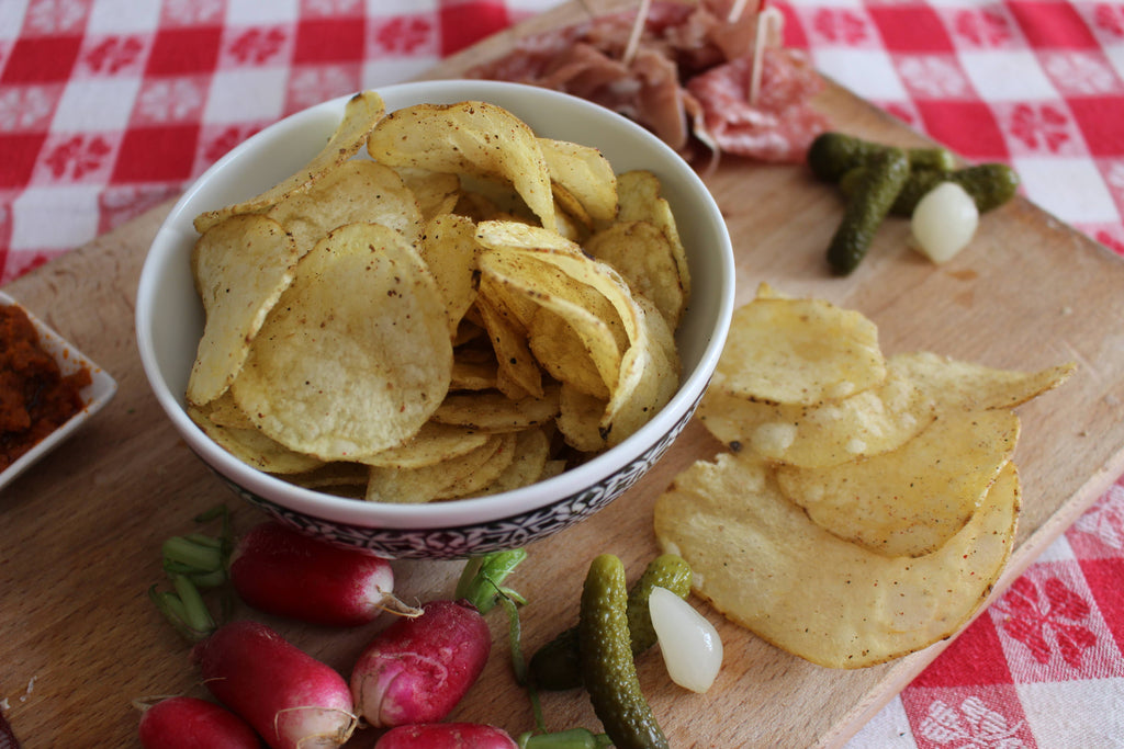 Chipsuri artizanale cu amestec de 5 tipuri de piper 40g So Chips