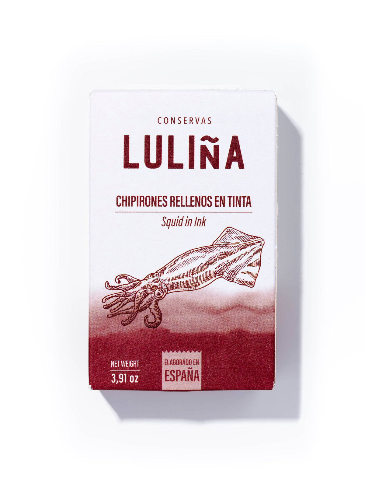 Baby calamar in cerneală proprie, 111 g Conservas Luliña