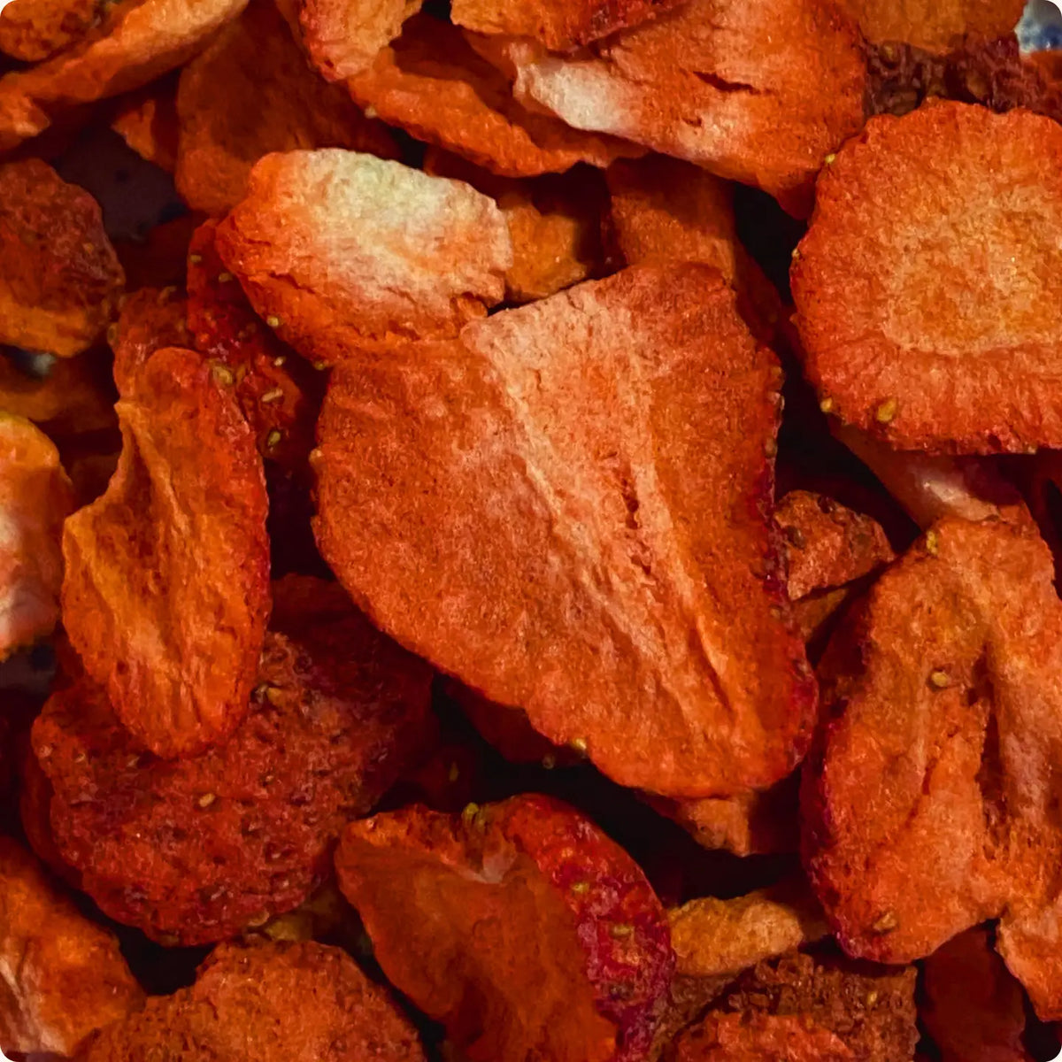 Căpșuni liofilizate organice, familie, 50gr Organica Food
