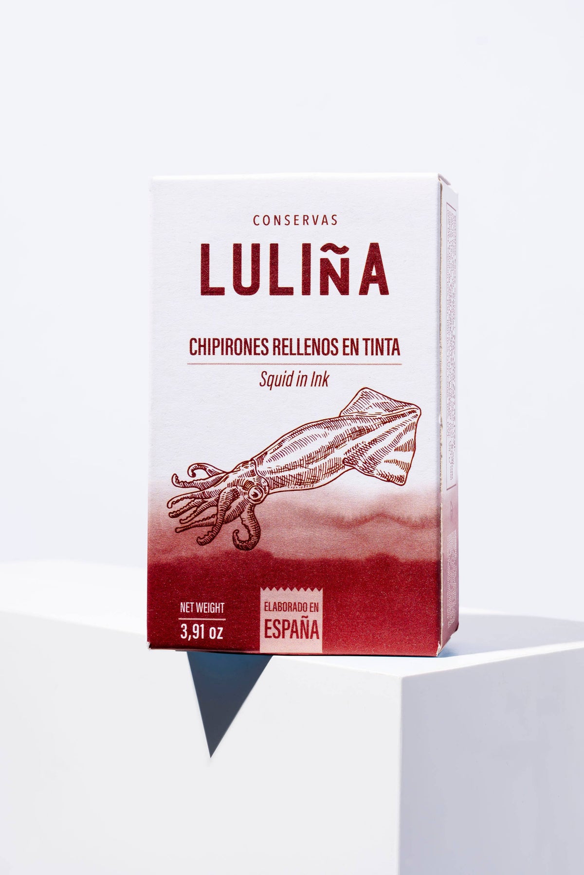 Baby calamar in cerneală proprie, 111 g Conservas Luliña
