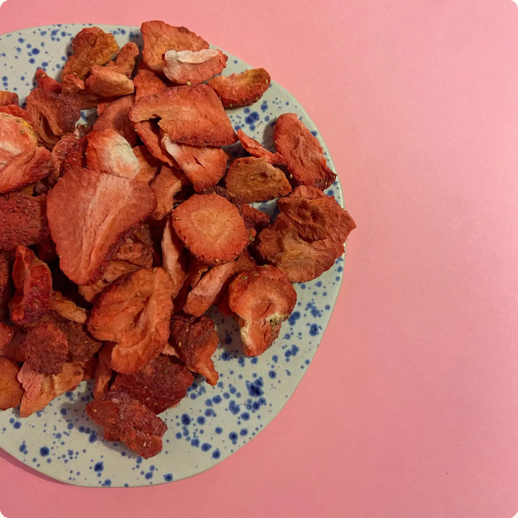 Căpșuni liofilizate organice, familie, 50gr Organica Food