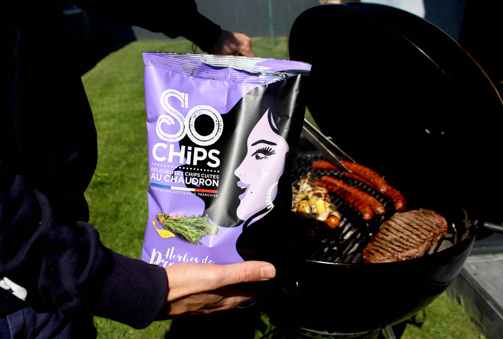 Chipsuri cu ierburi de Provence, 125g So Chips