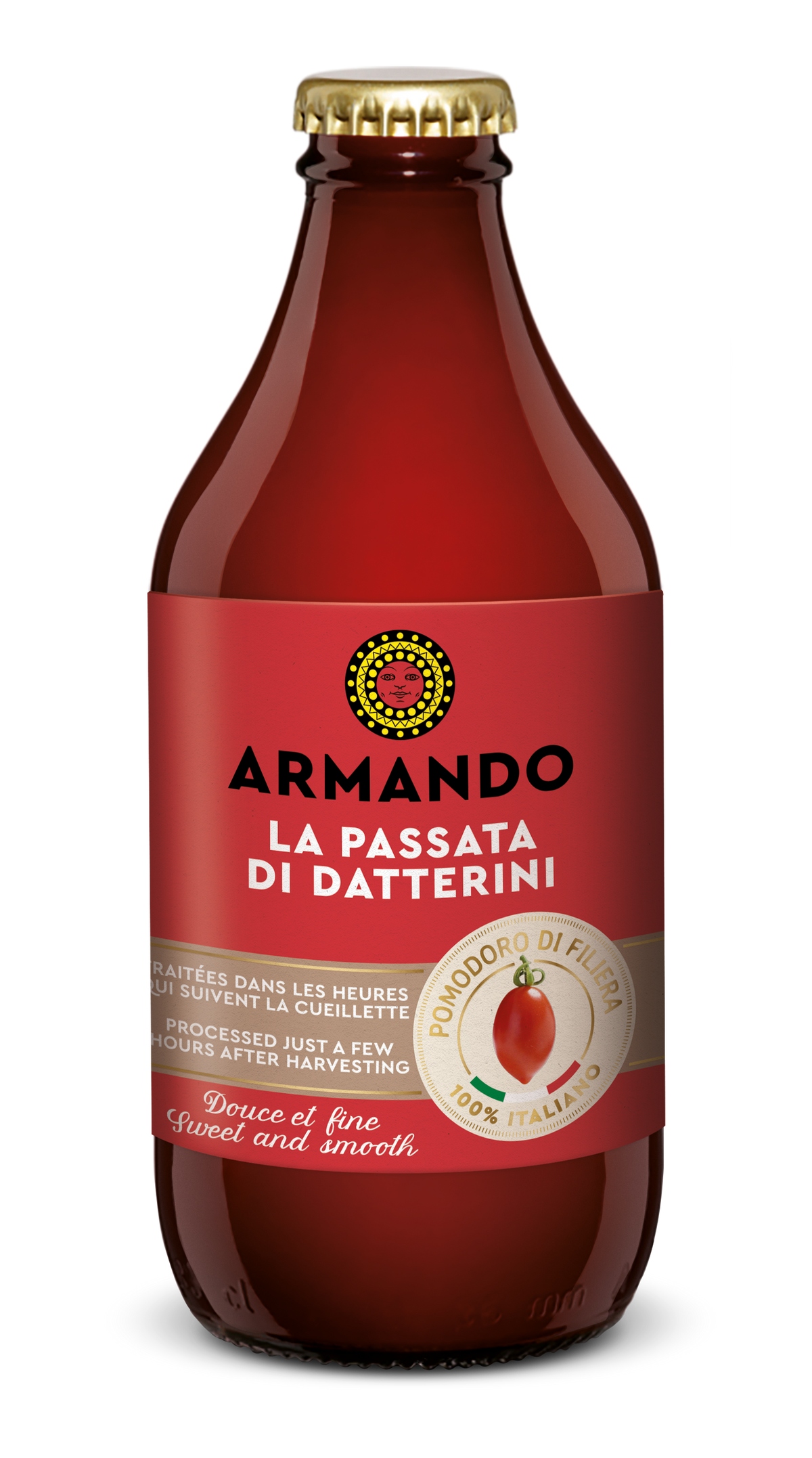 Sos de rosii Datterini, 320 gr - Armando