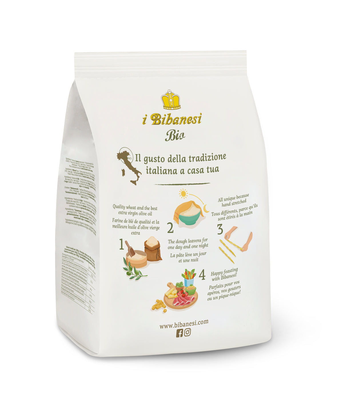 Grisine Bio, 100g Bibanesi