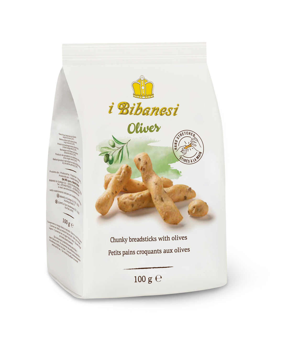 Grisine cu Masline, 100g Bibanesi