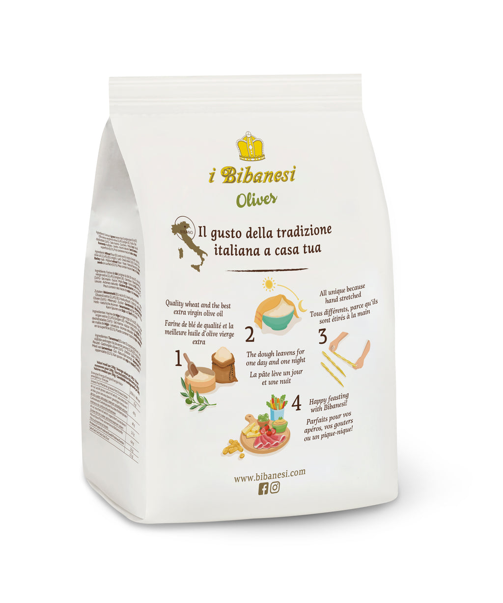 Grisine cu Masline, 100g Bibanesi