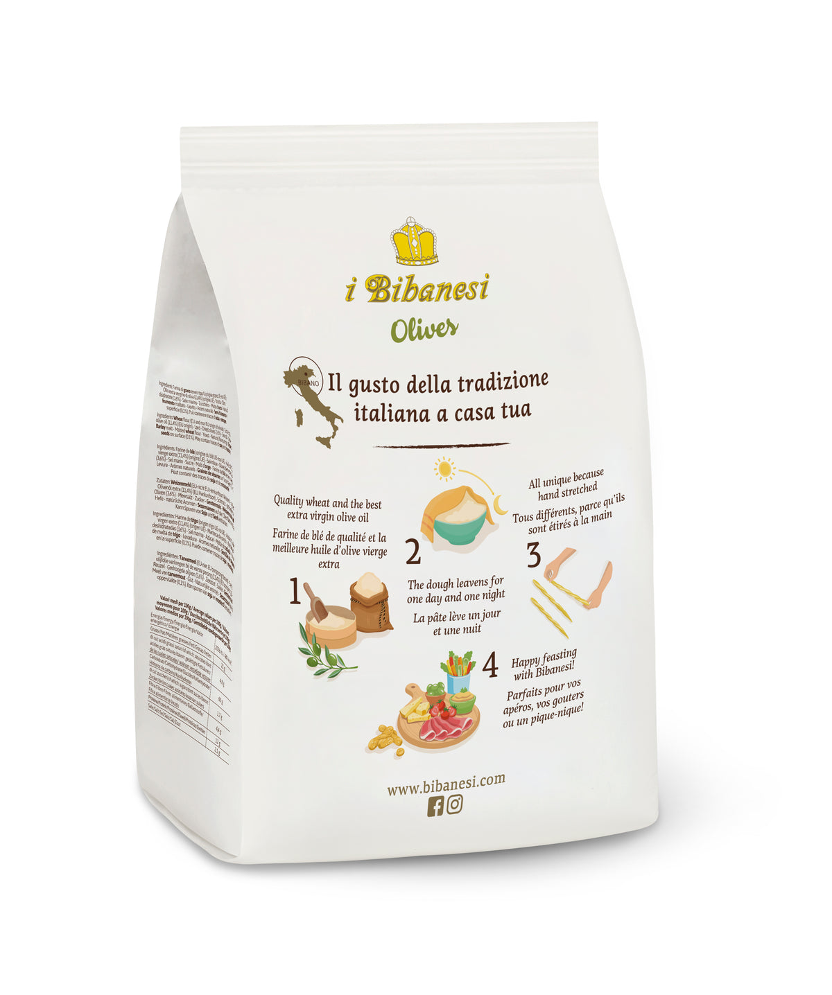 Grisine cu Masline, 100g Bibanesi