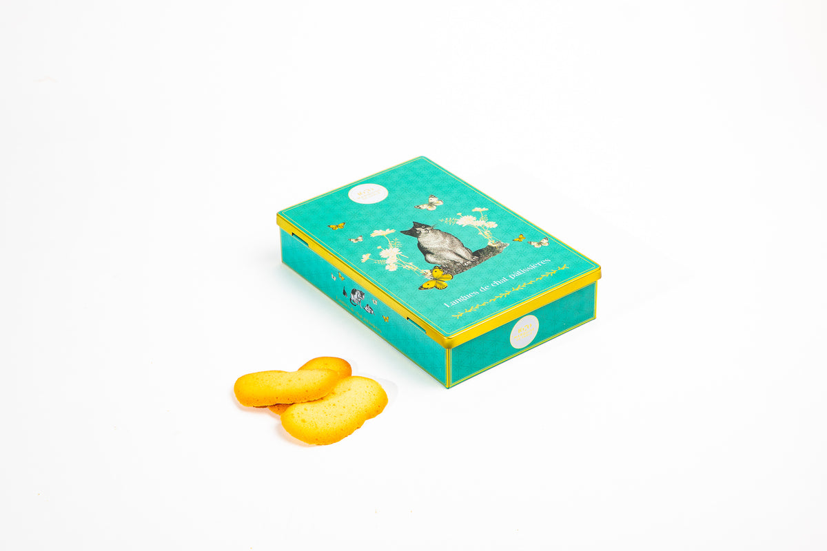 Biscuiți Artizanali Limbi de Pisică „Langues de Chat” Le Sablésienne, 160g