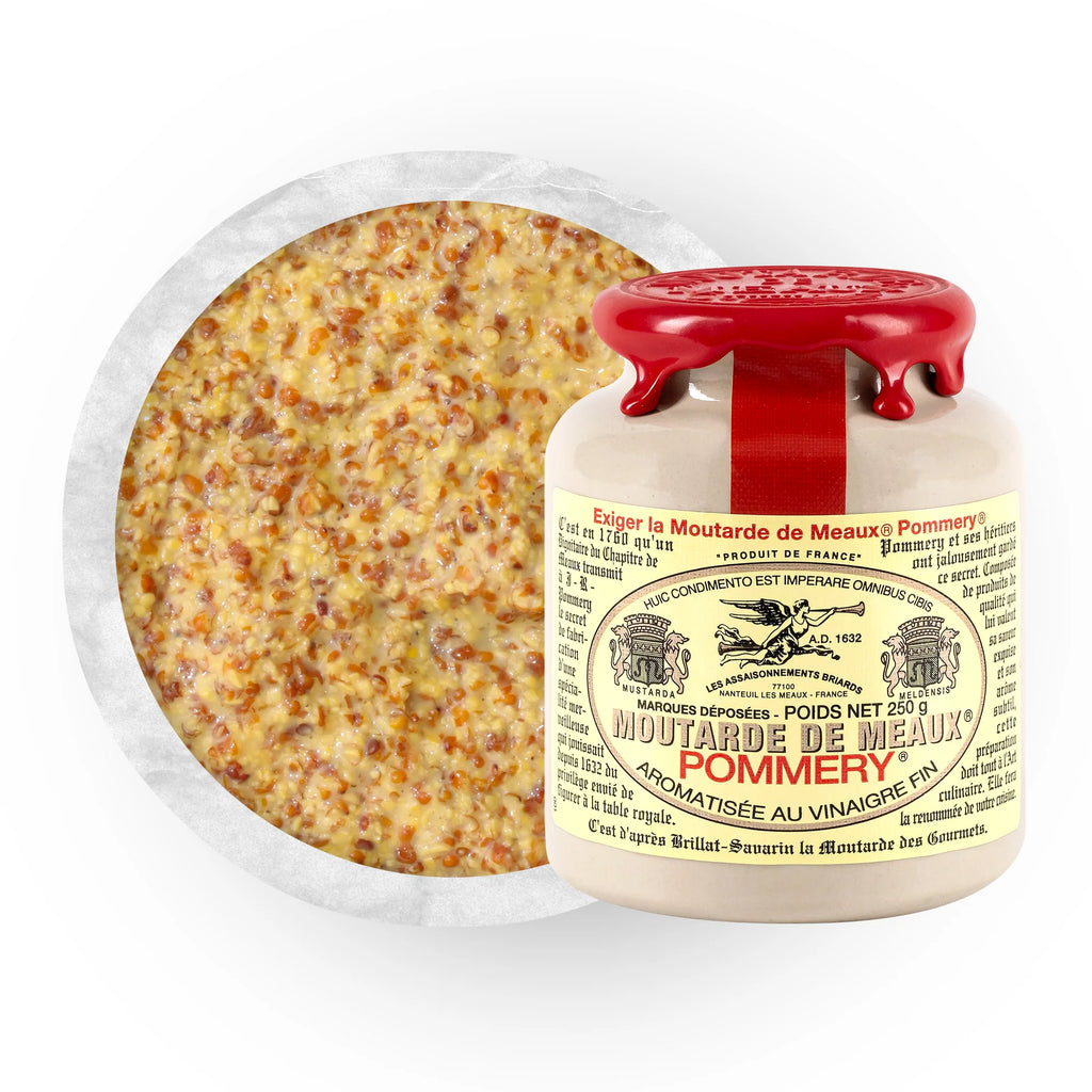 Muștar cu Boabe Întregi 250g-  Moutarde de Meaux® Pommery®