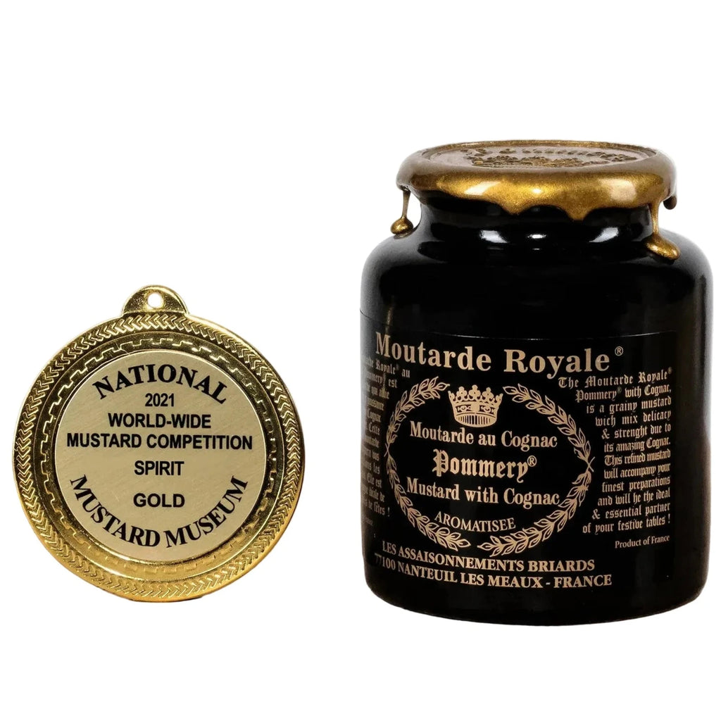 Pommery® Muștar Regal cu Coniac 100 g - Moutarde de Meaux® Pommery®