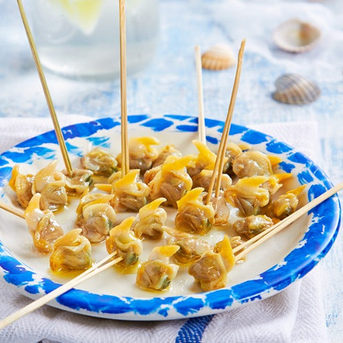 Scoici  picante în  sos de usturoi - 120gr Los Peperetes