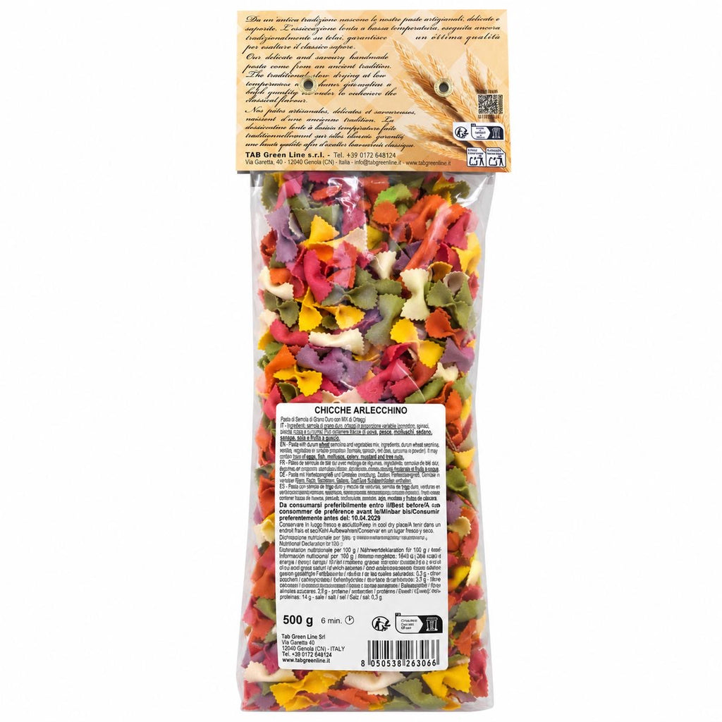 Paste Chicche Arlecchino, 500gr Gran Cucina